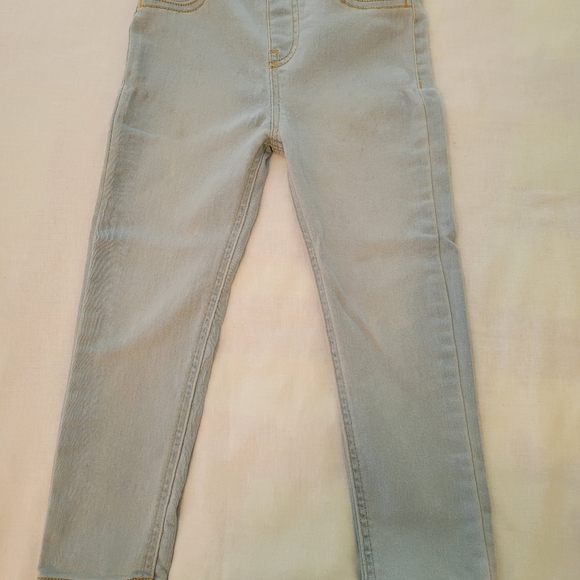 MuMuCoCo Girls (2 pair) Prewashed Stretch Jeans Size 6 - Picture 3 of 8